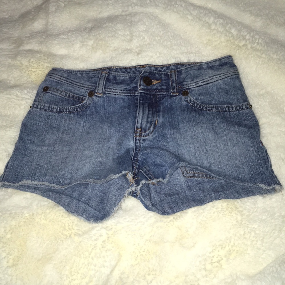 Girls size 8 jean shorts